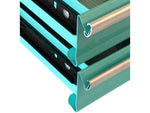 Apollo Tools 2-Drawer Tool Chest, Steel, Aqua Green (DT5010-GR)