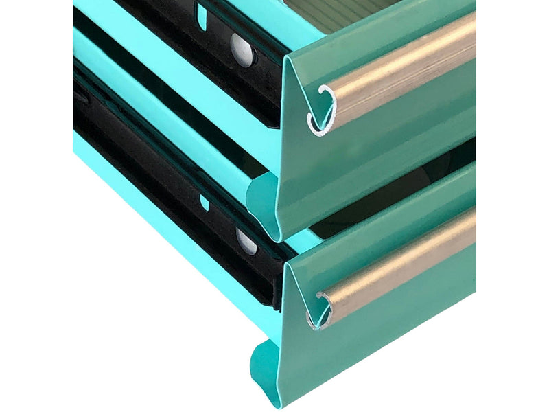 Apollo Tools 2-Drawer Tool Chest, Steel, Aqua Green (DT5010-GR)