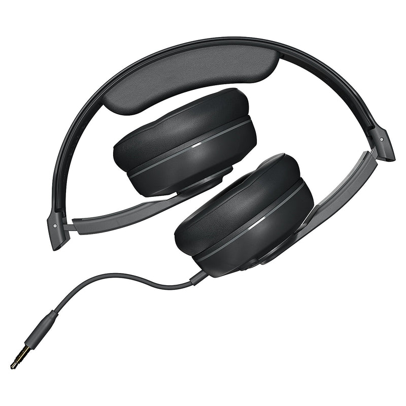 Skullcandy Cassette Junior Over-Ear Headphones with Microphone, Black (S5CSY-N003)