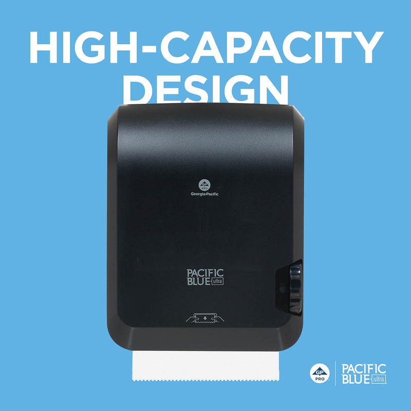 Pacific Blue Ultra Hardwound Paper Towel Dispenser, Black (59589)