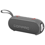 Compaq Wireless Bluetooth 10W Portable Speaker, Waterproof, Black (CMQ10W)