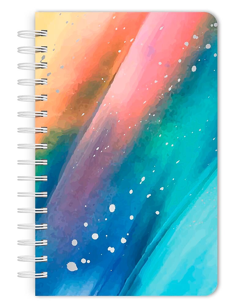 BrownTrout Starburst Hardcover Journal, 5.25" x 8.25", Multicolored, 192 Pages (9798330707041)