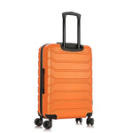 InUSA Trend 2-Piece Hardside Spinner Luggage Set, TSA Checkpoint Friendly, Orange (IUTRE0SM-ORA)