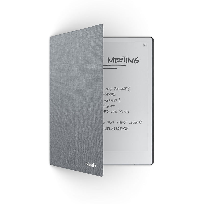 reMarkable Polymer Weave 10.3" Book Folio for reMarkable 2, Gray (RM314)