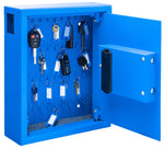 AdirOffice 40 Key Electronic Keypad Cabinet, Blue (680-40-BLU)