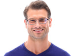 SAV Sportex +1.25 Blue Light Reading Glasses, Sport Blue (AR4148)