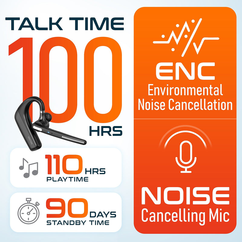 Delton Work Anywhere 90X Wireless Noise Canceling Bluetooth Computer On-Ear Headset Kit (DBND4WLS90X)