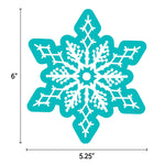 Creative Teaching Press Snowflakes Designer Cut-Outs, 36/Pack, 3 Packs/Bundle (CTP10595-3)