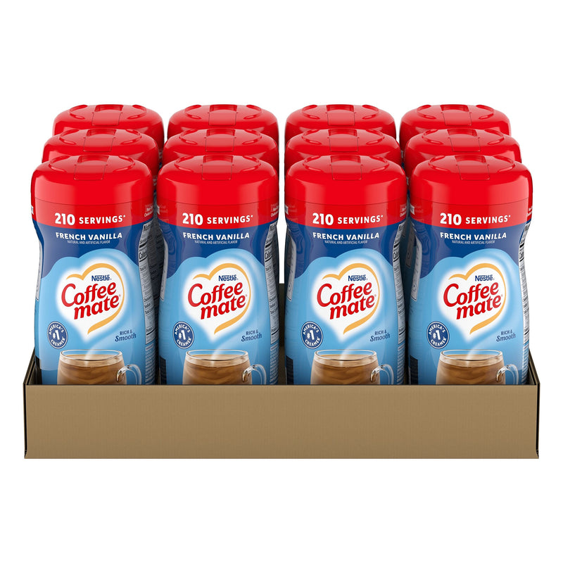 Coffee mate French Vanilla Powdered Creamer, 15 oz., 12/Carton (NES35775)
