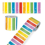 Carson Dellosa Education All Are Neighbors Rolled, 3" x 65', Stripes, 3/Bundle (CD-108517-3)