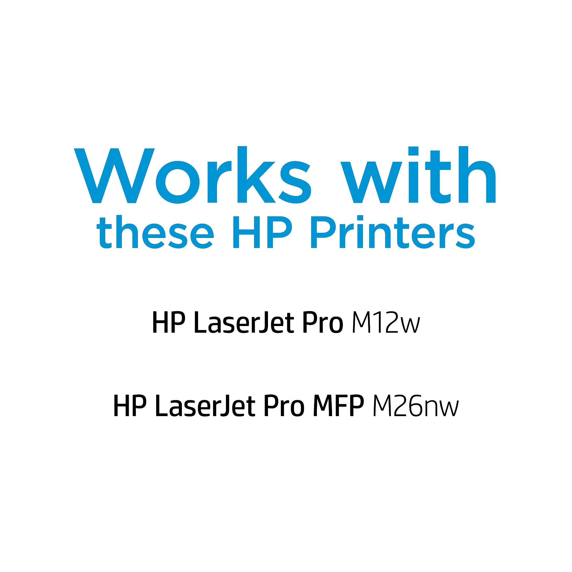 HP 79A Black Standard Yield Toner Cartridge, Prints Up to 1,000 Pages (CF279A)
