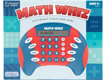Educational Insights Math Whiz Electronic Flash Card Game, Red/Blue (8897)
