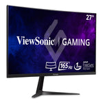 ViewSonic  27" Curved 165 Hz LCD Gaming Monitor, Black (VX2718-2KPC-MHD)