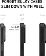 PEEL Magnetic MagSafe Phone Case for iPhone 15 Pro, Black (I15 PRO MAGSAFE BLAC)