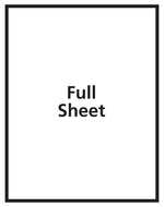 Avery Laser/Inkjet Multipurpose Printable Sticker Project Paper, 8.5" x 11", Glossy Clear, 7 Stickers/Pack (4397)