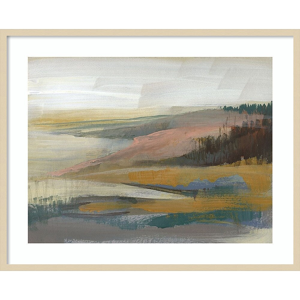 Amanti Art Northwest Cove II by Jennifer Goldberger Wood Framed Wall Art Print, 41" x 33" (A42675535459)