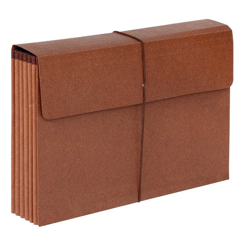 Pendaflex 30% Recycled Expanding Wallet with Elastic Closure, Legal, Brown (1076GL-OX)