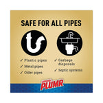 Liquid Plumr Clog Destroyer + PipeGuard, Gel, 80 oz, 6/Carton (CLO00228CT)