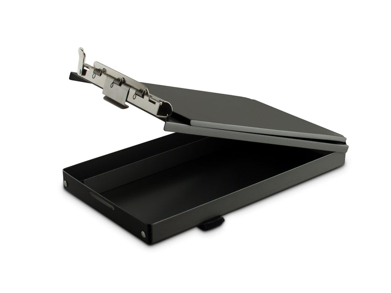 Saunders Citation Holder Aluminum Clipboard, Letter Size, Black, (12206)