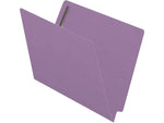 Medical Arts Press Reinforced End Tab File Folder, Straight Cut, Letter-Size, Lavender, 50/Box (S-01601-LAV)