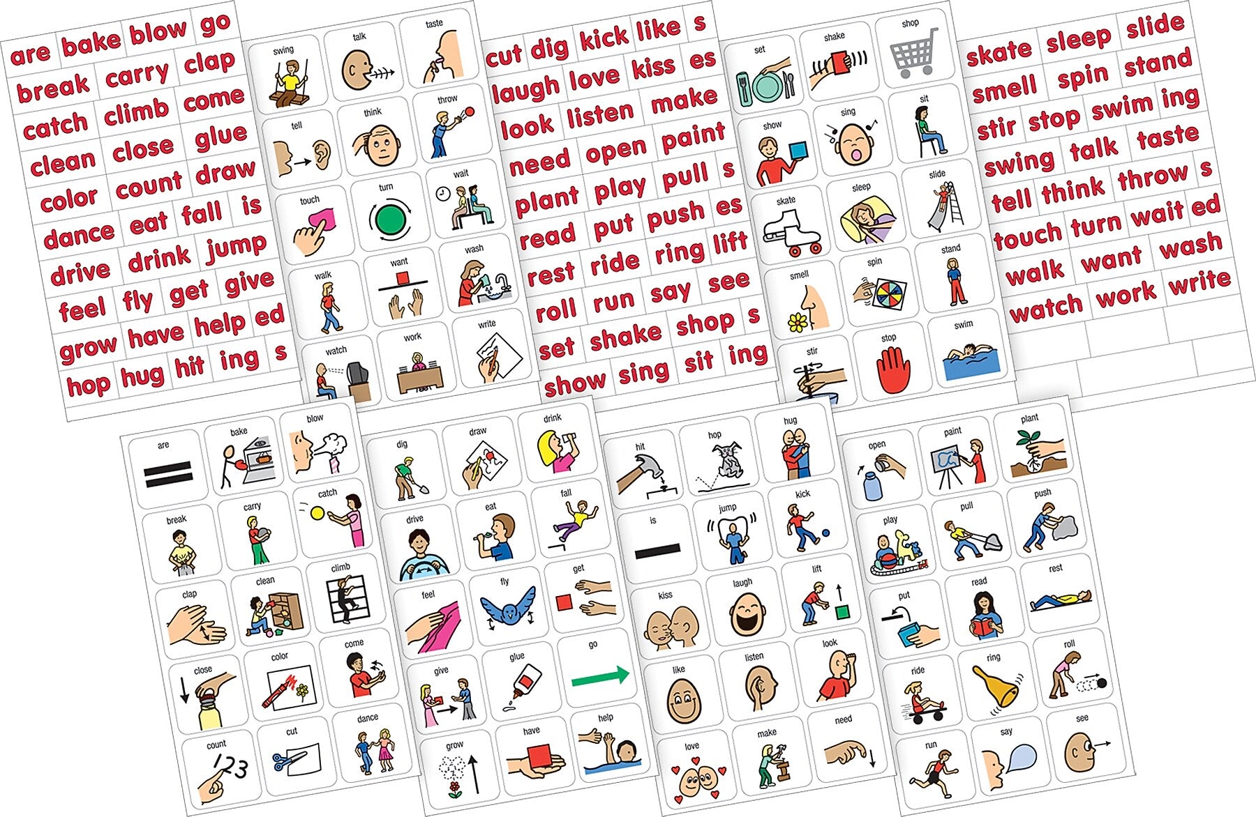 Barker Creek Learning Magnets PCS Activity Kit, 542/Set (LM3045)