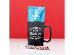 Baudville Dazzling Ombre "Thanks for Everything" Coffee Mug, 14 oz., Black/White (92947)