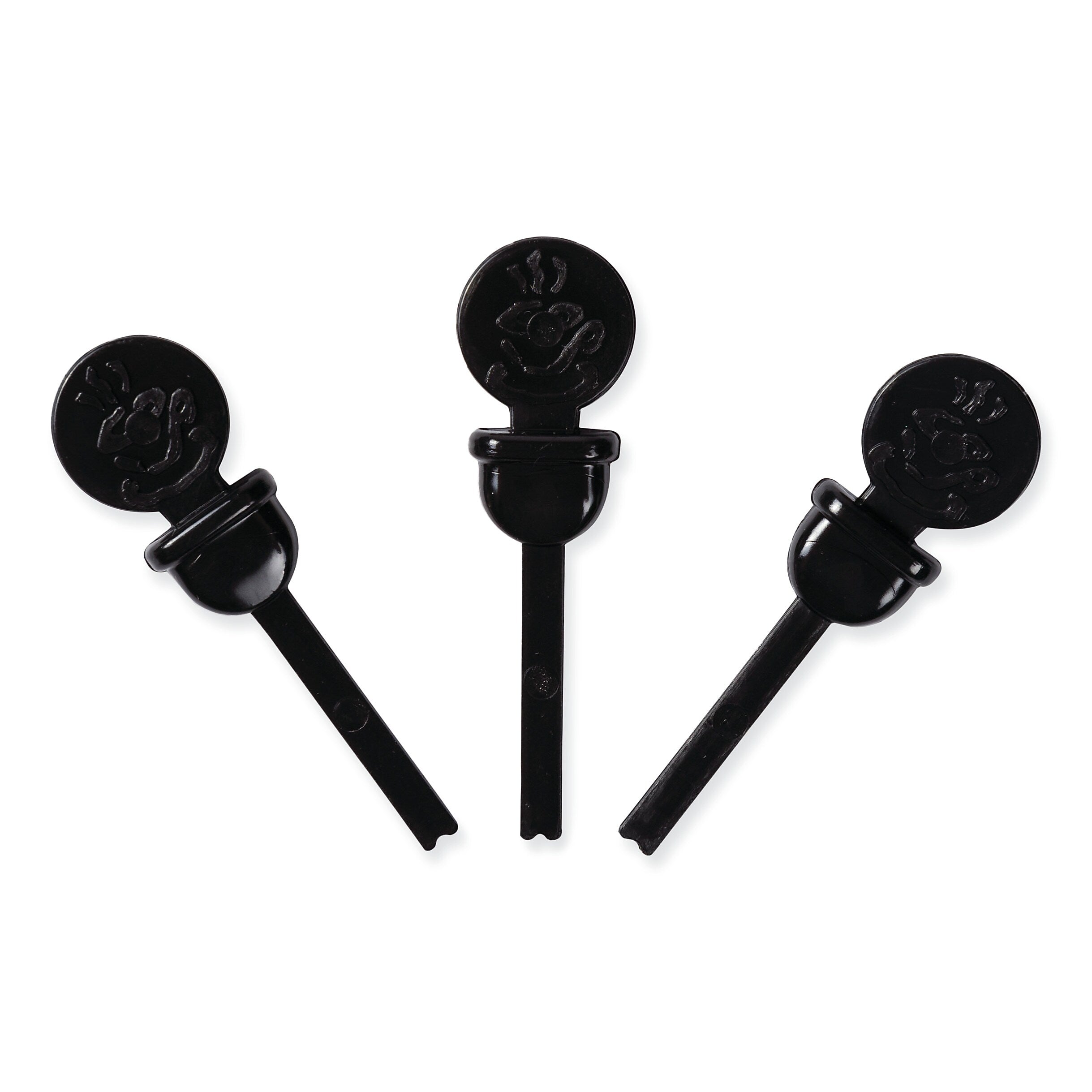 AmerCareRoyal Beverage Plugs, 2", Black, 2,000/Carton