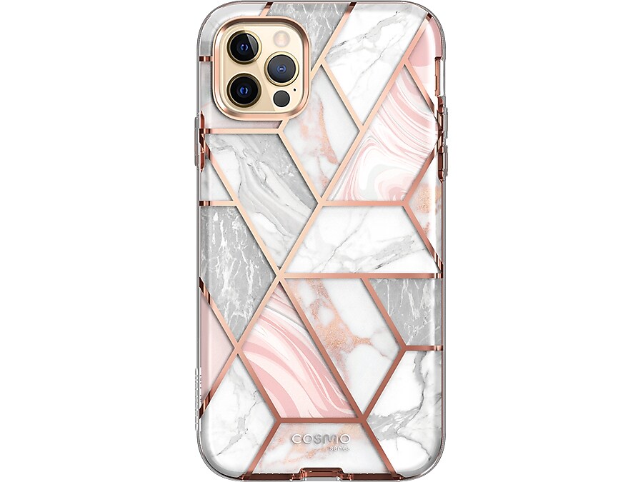 i-Blason Cosmo Marble Pink Case for iPhone 14 Pro Max (iPhone2022Pro-6.7-Cosmo-SP-Marble)