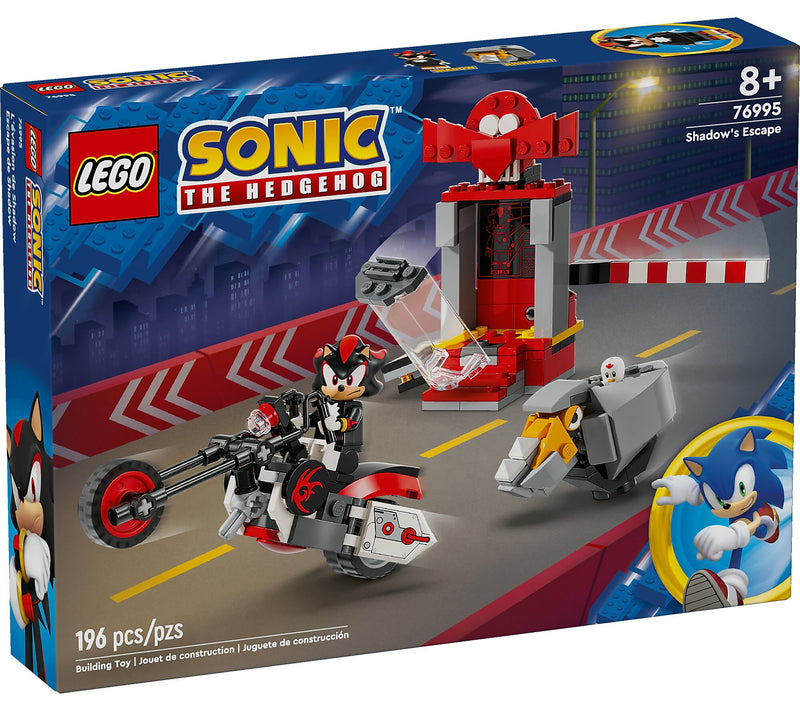 LEGO Sonic Shadow the Hedgehog Escape, 196 Pieces (76995)