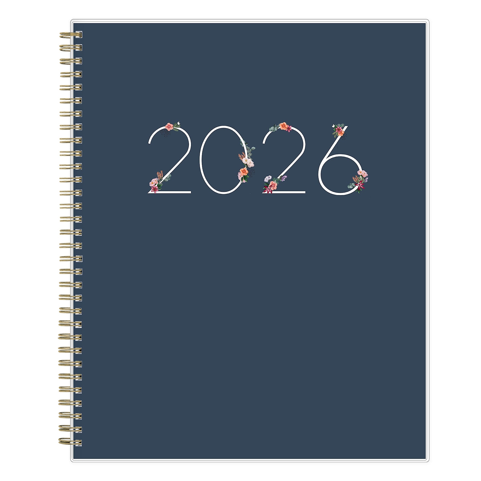 2026 Blue Sky Ashlyn 8.5" x 11" Calendar Year Weekly & Monthly Planner, Plastic Cover, Multicolored (143957-26)
