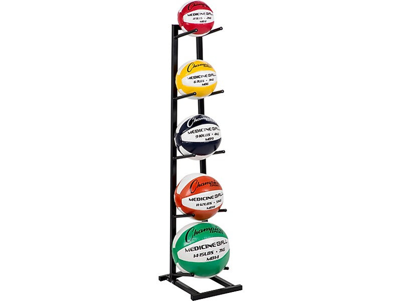 Champion Sports Black Medicine Ball Tree (MBR1)