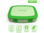 bentgo Kids Bento Box, 5-Compartment, Green, 19 oz. (BGOKIDS-G)