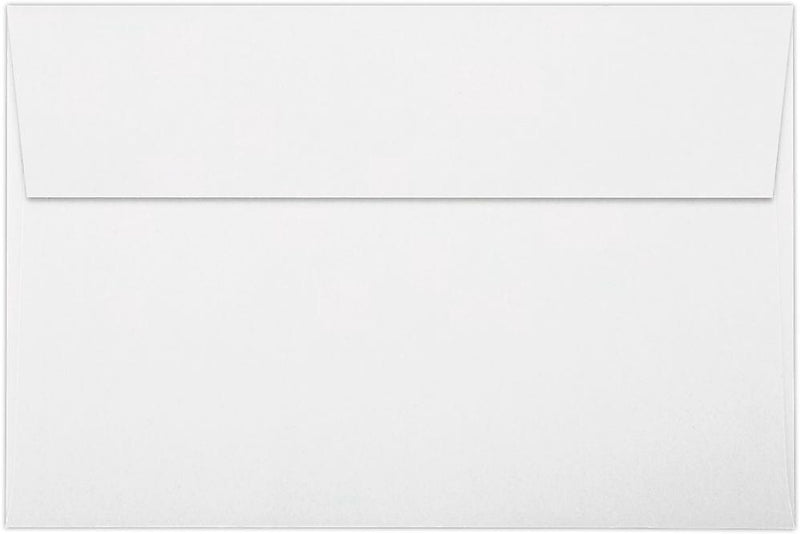JAM Paper Self Seal A9 Booklet Envelope 5 3/4" x 8 3/4", White, 100/Pack (4895-WPP-100)