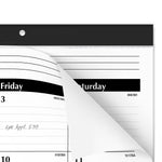 2026 AT-A-GLANCE 24" x 19" Monthly Desk Pad Calendar, White/Black (SK30-00-26)