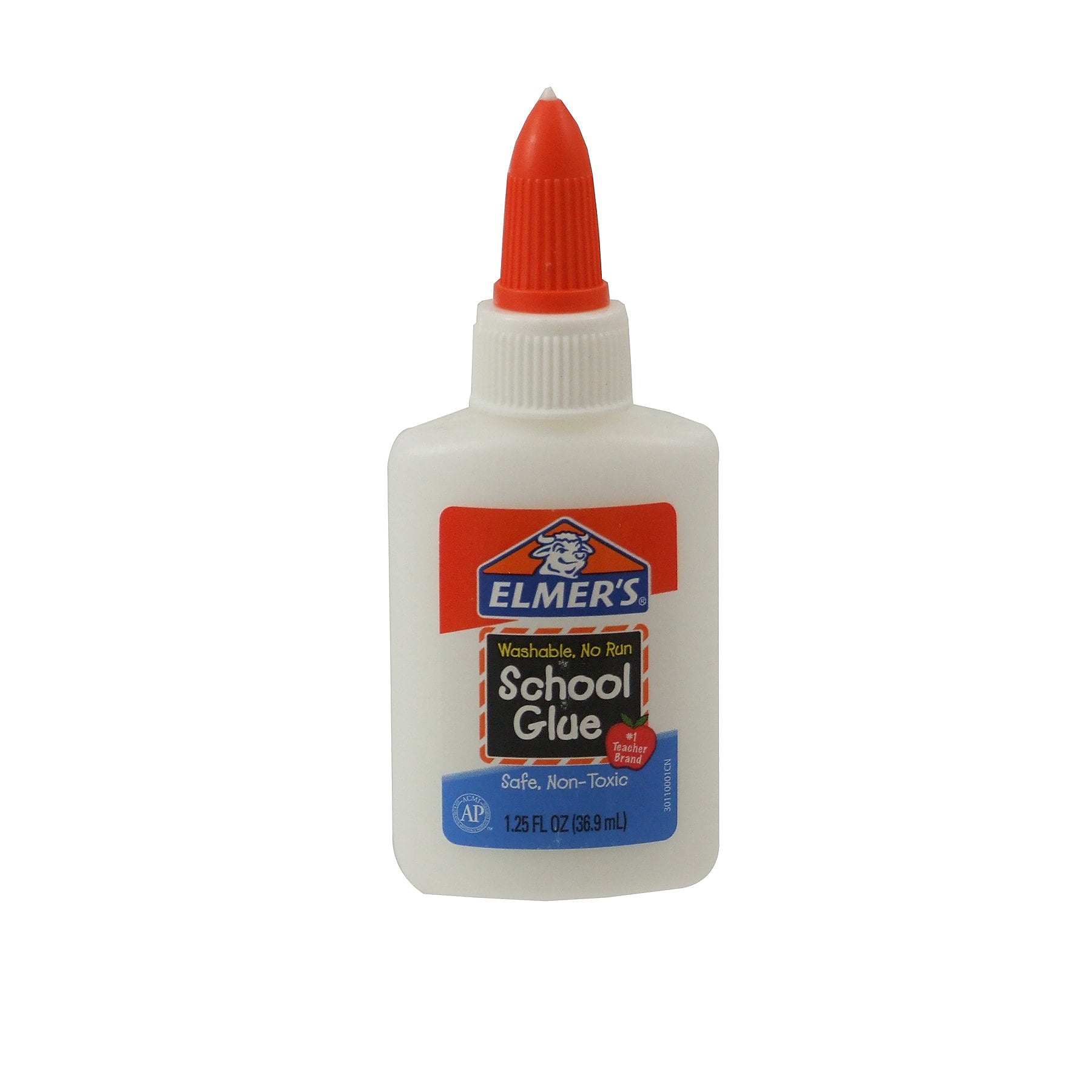 Elmer's Washable Removable School Glue, 1.25 oz., White (E301)