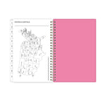 2025-2026 Blue Sky Roosevelt 5" x 8" Academic Year Weekly & Monthly Planner, Plastic Cover, Multicolored (128692-A26)