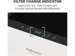 Fellowes AeraMax SV H13 True HEPA Air Purifier, White/Black (9794501)