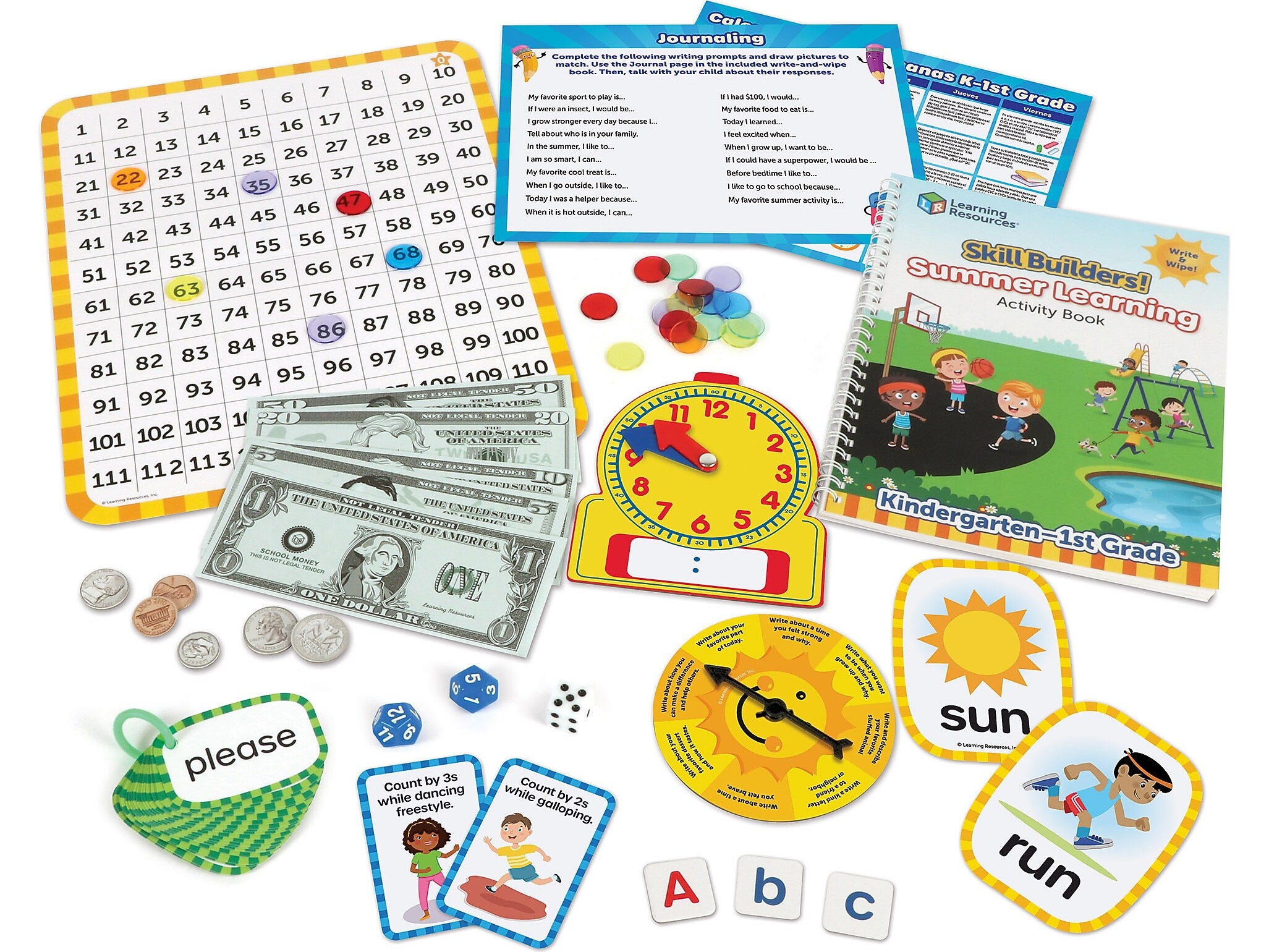 Learning Resources Skill Builders! Summer Learning Activity Set (LER1259)