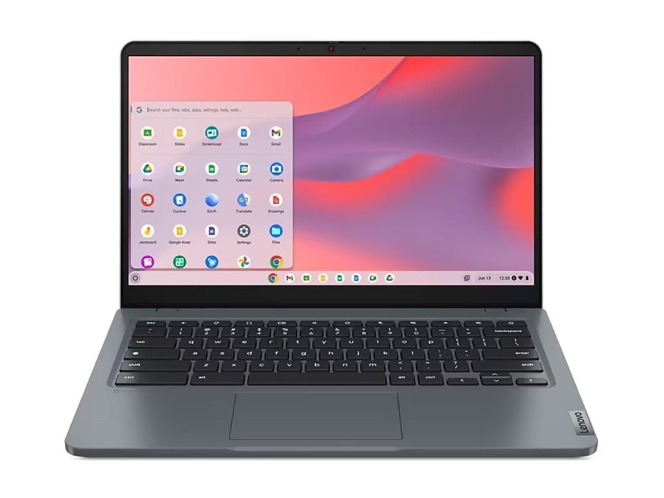 Lenovo 14e Gen 3 14" IPS Chromebook, Intel N100,  8GB RAM, 64GB eMMC, Chrome OS, Storm Gray (82W6003DUS)
