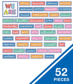 Carson Dellosa Education We Stick Together Motivational Bulletin Board Set, 52 Pieces (CDP110590)