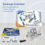 Contixo Aerospace Series Space Station Building Block Set, 573 Pieces/Set (CNXBK07)