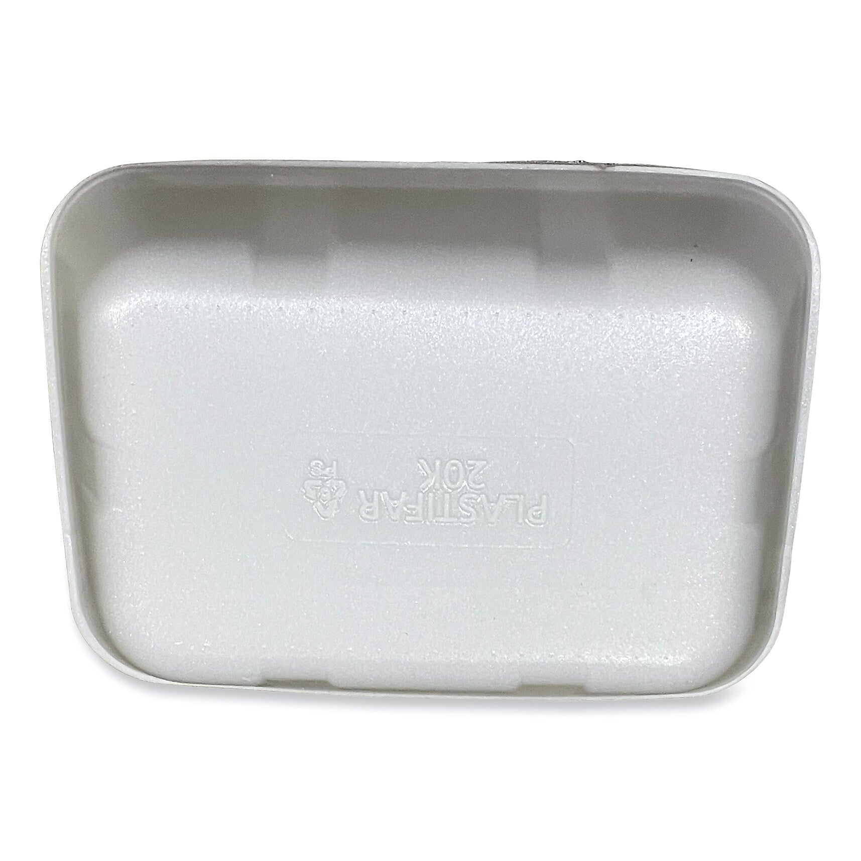 GEN Meat Trays, #20K, 12 x 8.7 x 2.45, White, 250/Carton