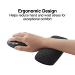 Staples TECH Beaded Non-Skid Wrist Rest, Black (23942)