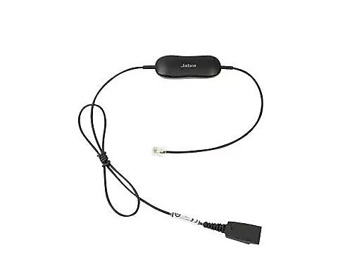 Jabra GN1216 88001-03 Headset Cable, Black