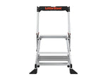 Little Giant Ladders Jumbo Step 2.5' Aluminum Step Ladder, 375 lb. Capacity (11902)