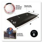 Quick Dam Water Flood Bags, 12" x 24" x 3.5", 6/Pack (QD1224-6ES)