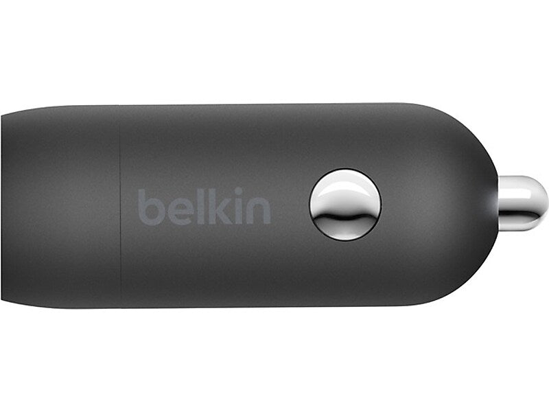 Belkin BoostCharge USB-C Car Charger, Black (CCA004BT1MBK-B6)