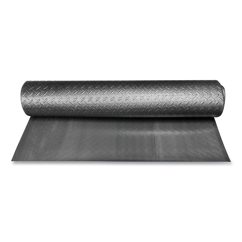 Crown Tuff-Spun Foot Lover Diamond Surface Mat, Rectangular, 36 x 60, Black
