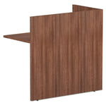 Alera Alera Valencia Series Reversible Reception Return, 44 1/8w x 23 5/6d x 41 1/2h, Modern Walnut (ALEVA324424WA)