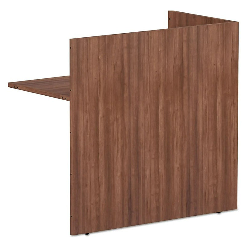 Alera Alera Valencia Series Reversible Reception Return, 44 1/8w x 23 5/6d x 41 1/2h, Modern Walnut (ALEVA324424WA)